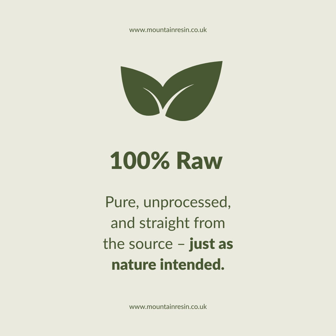 Mountain Resin® 100% Pure Sun-Dried Himalayan Shilajit