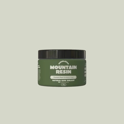 Mountain Resin® 100% Pure Sun-Dried Himalayan Shilajit
