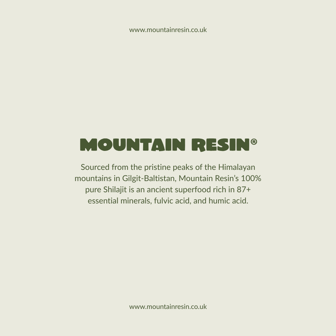 Mountain Resin® 100% Pure Sun-Dried Himalayan Shilajit